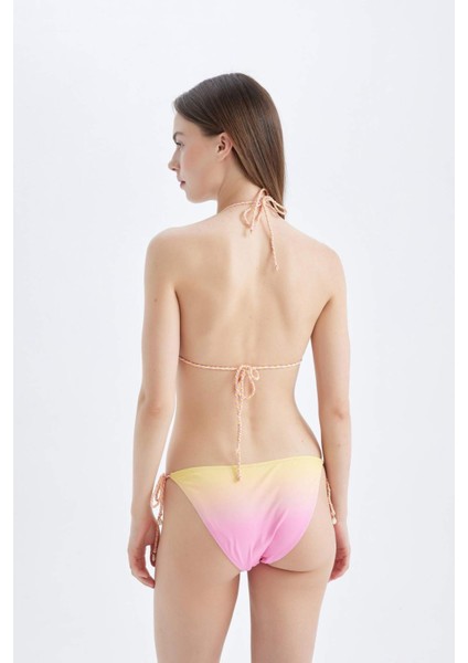 Regular Fit Degrade Baskılı Bikini Altı-Fall in Love D2651AX24HS