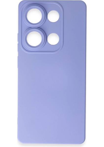 Xiaomi Redmi Note 13 Pro 4g Kılıf Nano Içi Kadife Silikon - Lila Nrmsa