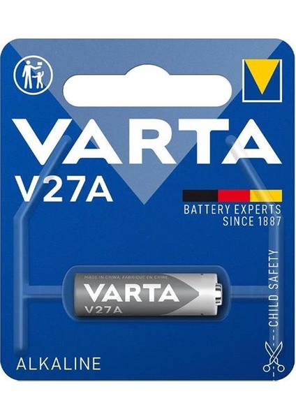 V27A / LR27 Alkalin 12 Volt Para Pil Tekli