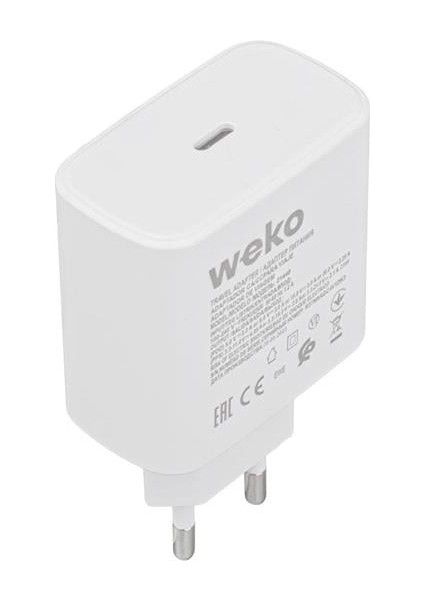 WK-21440 S11-C 25 Watt Telefon Şarj Başlık Adaptörü + Type-C To Type-C Kablo modelleri