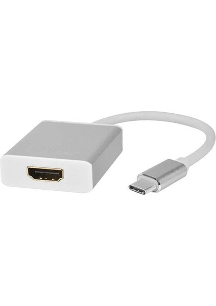 PM-18231 USB Type-C To HDMI Çevirici Görüntü Kablosu
