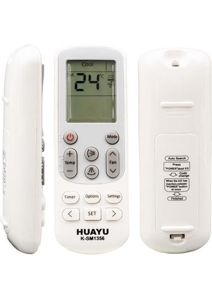 K-SM1356 Samsung Universal Klima Kumanda