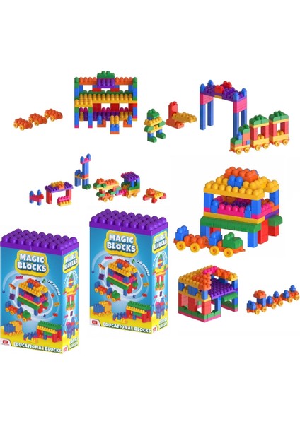 Magic Blocks Sihirli Eğitici Bloklar 152 Parça