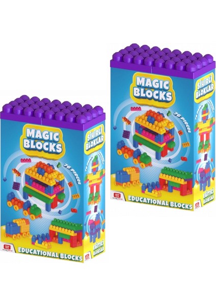 Magic Blocks Sihirli Eğitici Bloklar 152 Parça modelleri