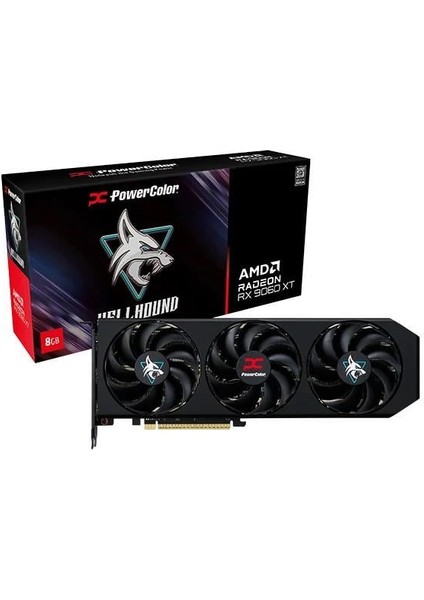 Hellhound RX9060XT 8gb Gddr6 (RX9060XT 8g-L/oc) Ekran Kartı