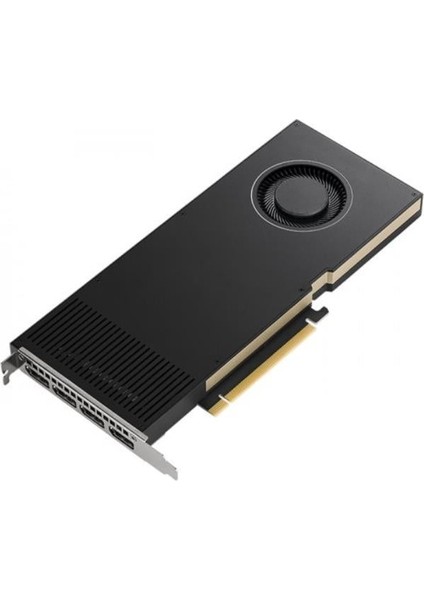 RTXA4000 16GB Ddr6 256BIT 4 Xdısplay Çıkışlı Pasif Soğutuculu Yapay Zeka Aı Ekran Kartı (VCNRTXA4000-SB)