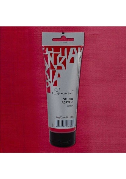 Sonnet Akrilik Boya 120 ml Madder Lake Red 317 fiyatları