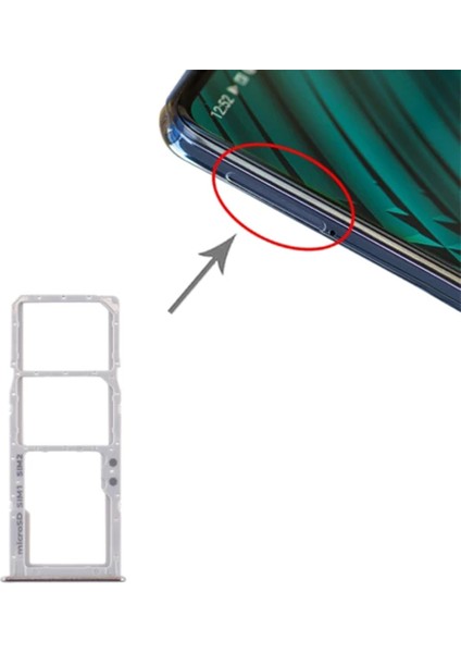 Samsung Galaxy A51 SM-A51 Sim Hafıza Kart Kapağı TUTUCU-(1903) - PHN8013-6140