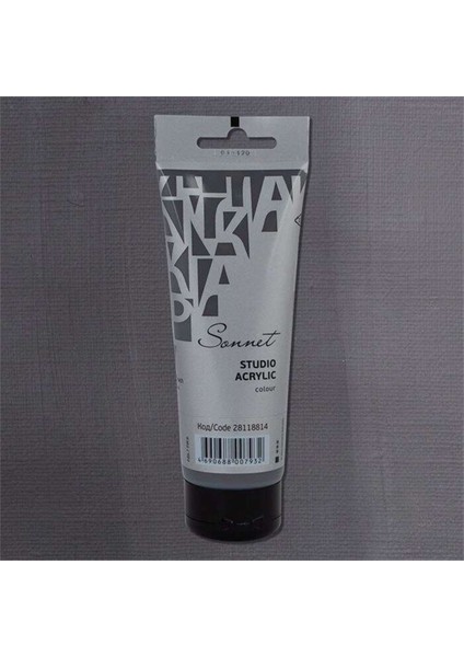 Sonnet Akrilik Boya 120 ml Gray 814