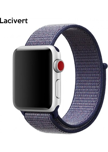 Ally Apple Watch 7- 8 41MM 6- 5- 4 40MM Nylon Loop Spor Kayış Kordon 3- 2- 1 38MM- (1903 - PHN3272- 4238 fiyatları