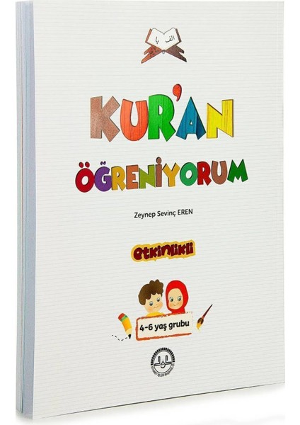 Kuran Öğreniyorum Etkinlikli 4-6 Yaş Grubu 5li Paket