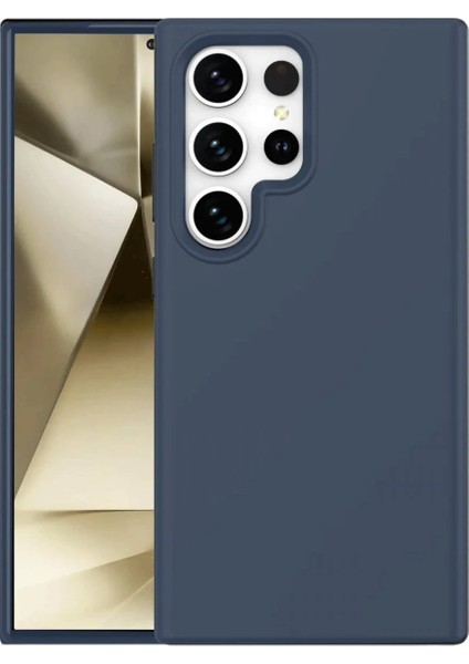Samsung Galaxy S24 Ultra Kılıf First Silikon - Lacivert - PHN8183-2148