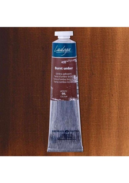Ladoga Yağlı Boya 46 ml Burnt Umber 408
