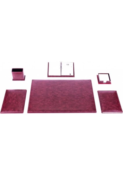 287 Bordo Klasik Sümen Takımı (6 Parça)