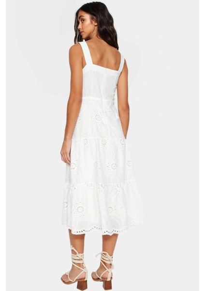 Brode Midi Elbise 64 Pamuk Yazlık Rahat Günlük Kombinler Profesyonel Görünüm fiyatları