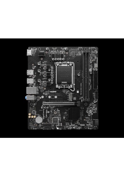 Msı Pro H610M-S Ddr4 3200MHZ Matx 1700P