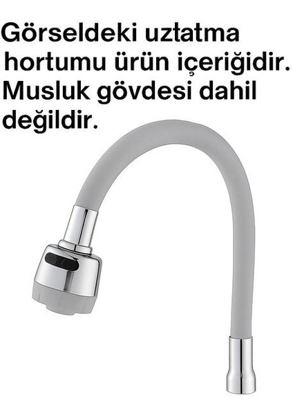 Gri Silikonlu 2 Fonksiyonlu Kubar Musluk Başlığı – 360° Oynar Başlık, Su Tasarruflu Tasarım fırsatları