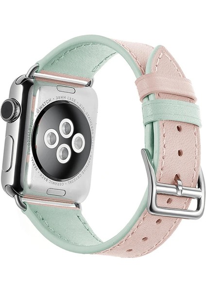 Ally Apple Watch Ultra 49MM 7- 8 45MM 6- 5- 4 44MM Hakiki Deri Kayış Kordon 3- 2- 1 42M - PHN6882- 7373