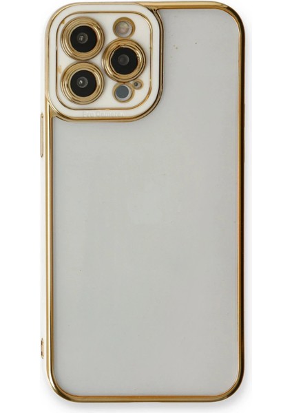 iPhone 13 Pro Max Kılıf Liva Lens Silikon - Beyaz - PHN7822-8119 fiyatları