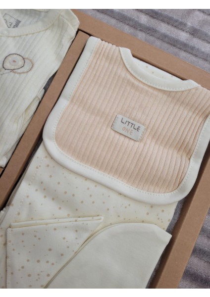 Incibaby Soft Colour Premium % 100 Pamuk 10'lu Erkek Bebek Hastane Çıkış Seti