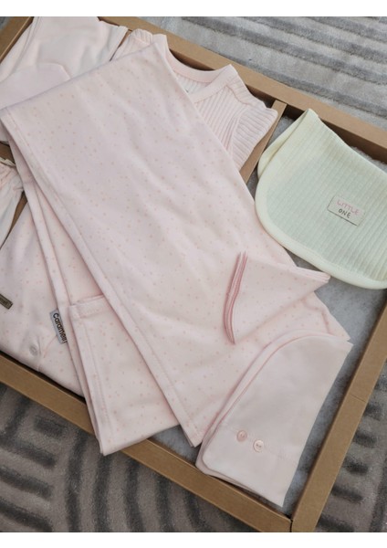 Incibaby Soft Colour Premium % 100 Pamuk 10'lu Kız Bebek Hastane Çıkış Seti