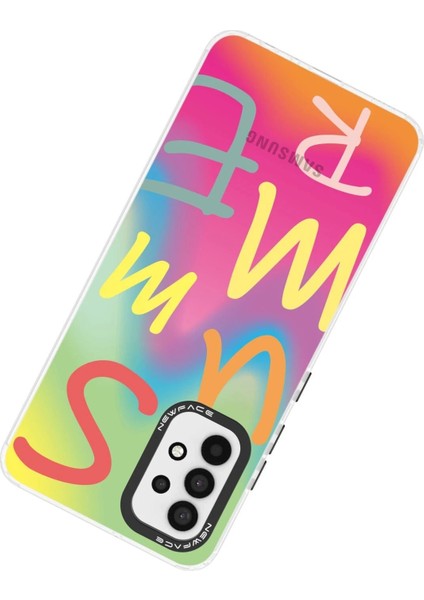 Samsung Galaxy A33 5g Kılıf Estoril Desenli Kapak - Estoril - 3 - PHN6218-7473