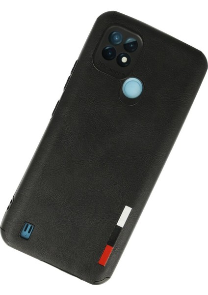 Realme C21 Kılıf Loop Deri Silikon - Siyah - PHN1042-8259 fiyatları