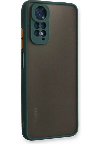 Xiaomi Redmi Note 11 Kılıf Montreal Silikon Kapak - Yeşil - PHN3714-3504