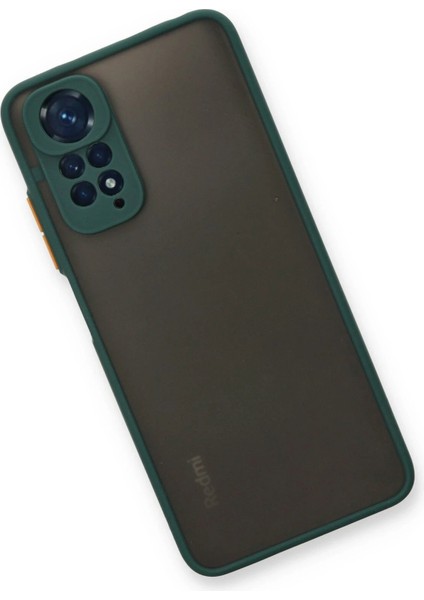 Xiaomi Redmi Note 11 Kılıf Montreal Silikon Kapak - Yeşil - PHN3714-3504