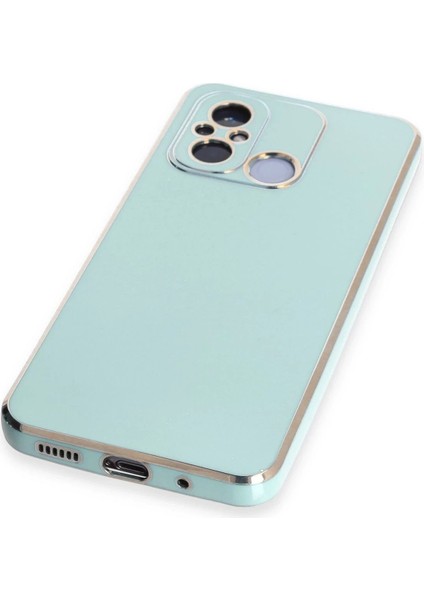 Xiaomi Redmi 12C Kılıf Volet Silikon - Açık Yeşil - PHN4125-7245