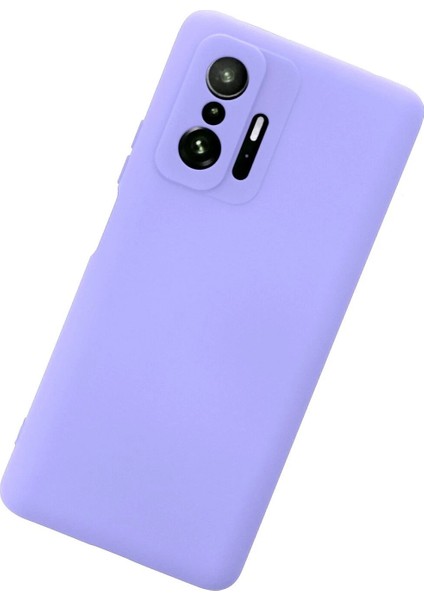 Xiaomi Mi 11T Pro Kılıf Nano Içi Kadife Silikon - Lila - PHN3205-8752 modelleri