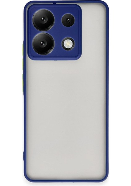 Xiaomi Redmi Note 13 Pro 5g Kılıf Montreal Silikon Kapak - Lacivert - PHN5482-6044