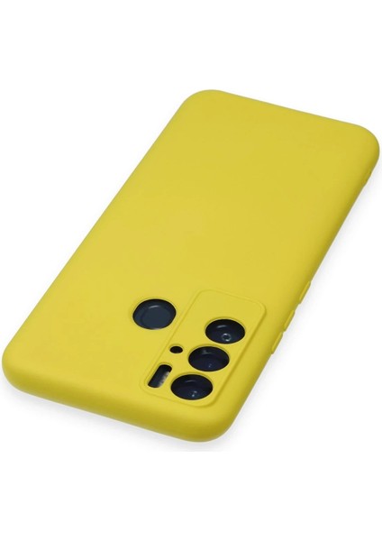 Tecno Pova Neo Kılıf Nano Içi Kadife Silikon - Sarı - PHN8512-6327 fırsatları