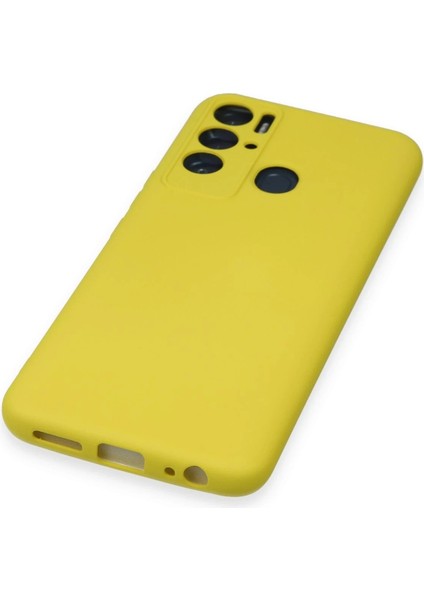 Tecno Pova Neo Kılıf Nano Içi Kadife Silikon - Sarı - PHN8512-6327 indirimleri