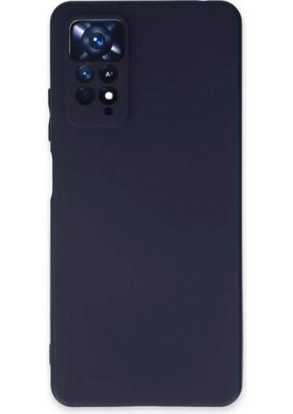 Xiaomi Redmi Note 11 Pro Kılıf First Silikon - Lacivert - PHN8873-7785
