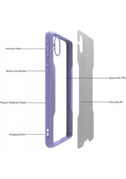 Samsung Galaxy A01 Core Kılıf Platin Silikon - Lacivert - PHN5561-6767