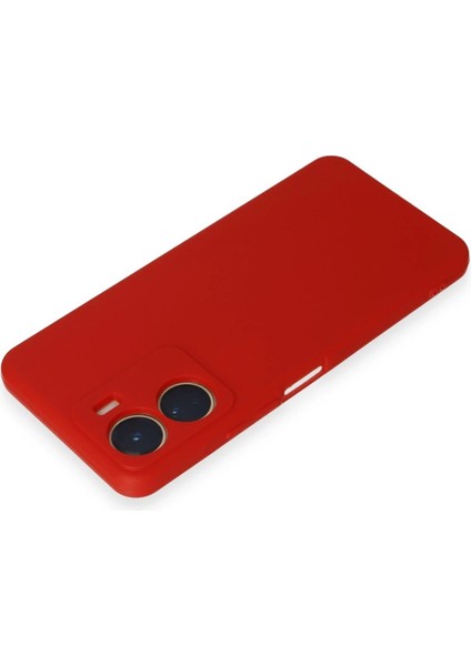 Vivo Y16 Kılıf First Silikon - Kırmızı - PHN9539-5586 modelleri