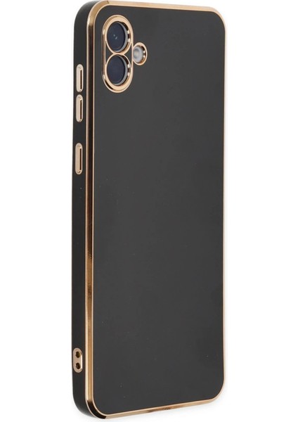 Samsung Galaxy A04 Kılıf Volet Silikon - Siyah - PHN7559-6505