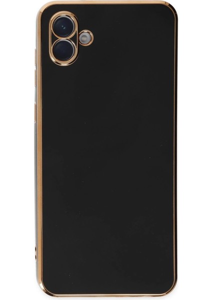 Samsung Galaxy A04 Kılıf Volet Silikon - Siyah - PHN7559-6505