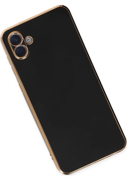 Samsung Galaxy A04 Kılıf Volet Silikon - Siyah - PHN7559-6505