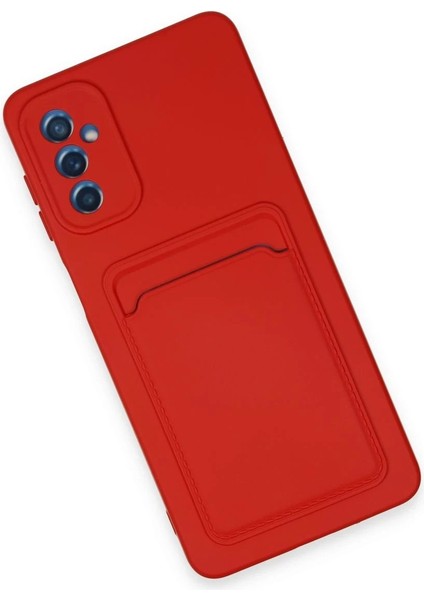 Samsung Galaxy A14 4g Kılıf Kelvin Kartvizitli Silikon - Kırmızı - PHN1796-5053 modelleri