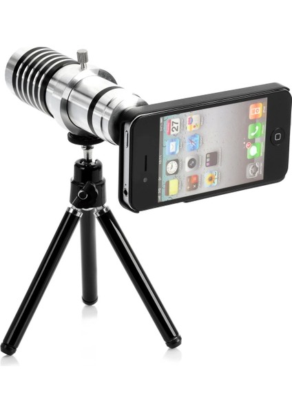Iphone5,5s,i̇phone4.4s Için Alüminyum 14X Optik Zoom Yakından Görüntü Çekme Dürbün fiyatları