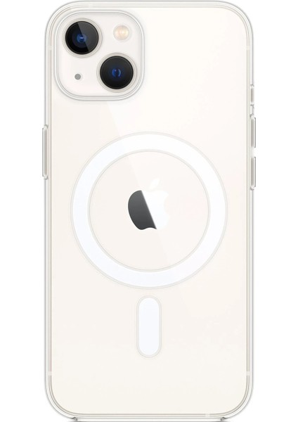 iPhone 14 Plus Kılıf Magneticsafe Şeffaf Silikon - Şeffaf - PHN3391-4749 fiyatları