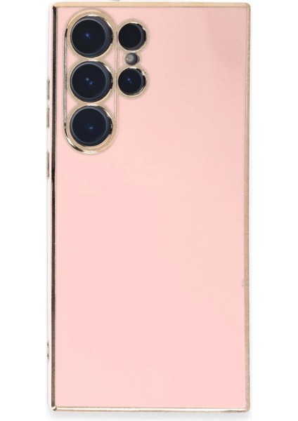 Samsung Galaxy S23 Ultra Kılıf Volet Silikon - Pembe - PHN9449-5410