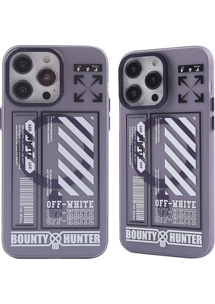 iPhone 14 Pro Max Kılıf Apollo Magneticsafe Desenli Kapak - Apollo Mor - 1 - PHN1533-8102