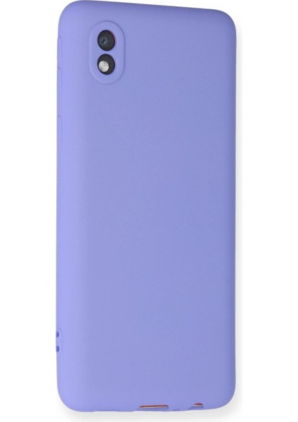 Samsung Galaxy A01 Core Kılıf First Silikon - Lila - PHN7601-7411