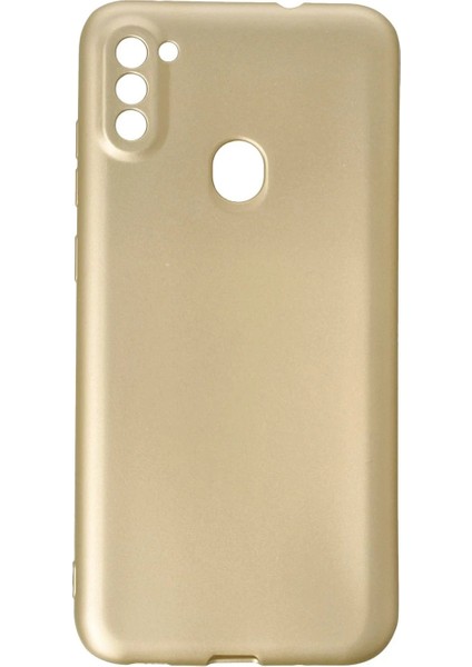 Samsung Galaxy A11 Kılıf First Silikon - Gold - PHN9801-1052