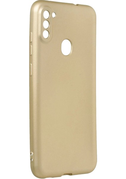 Samsung Galaxy A11 Kılıf First Silikon - Gold - PHN9801-1052
