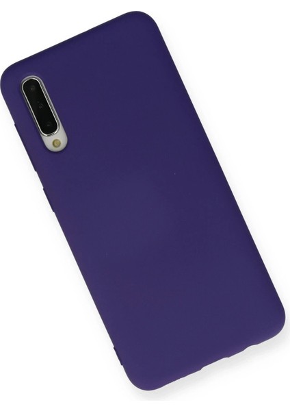 Samsung Galaxy A30S Kılıf Nano Içi Kadife Silikon - Mor - PHN4789-3718 fiyatları