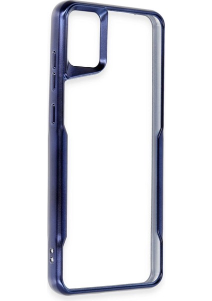 Samsung Galaxy A05 Kılıf Boyi Silikon Kapak - Lacivert - PHN5426-8695